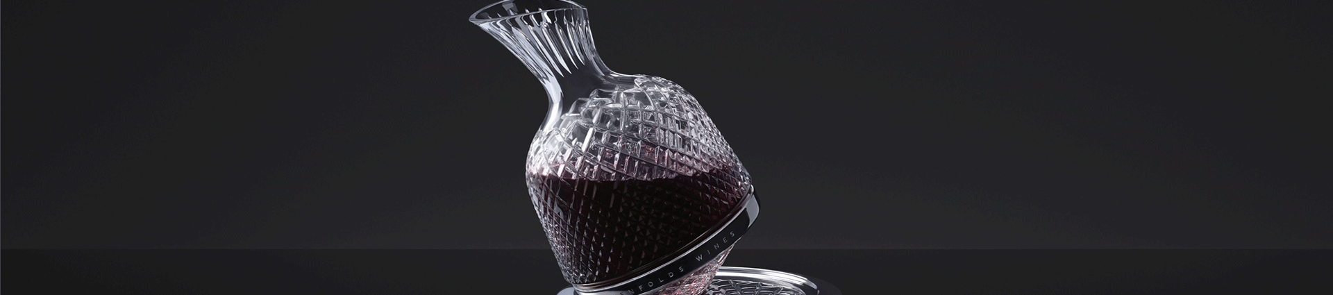 Saint Louis x Penfolds crystal decanter 