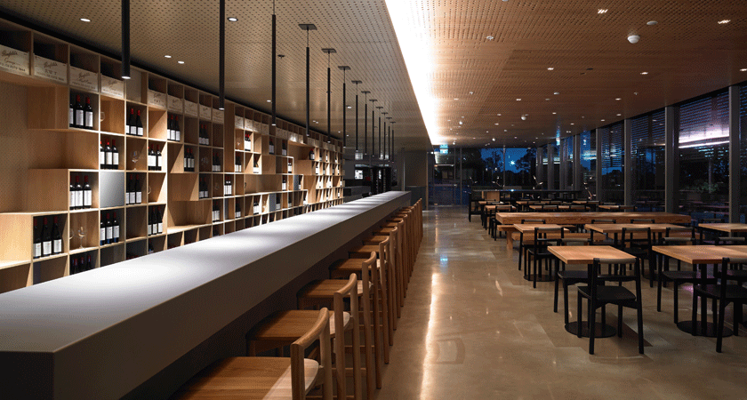 Magill Estate Kitchen at night