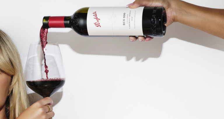 Penfolds Bin 600 pour