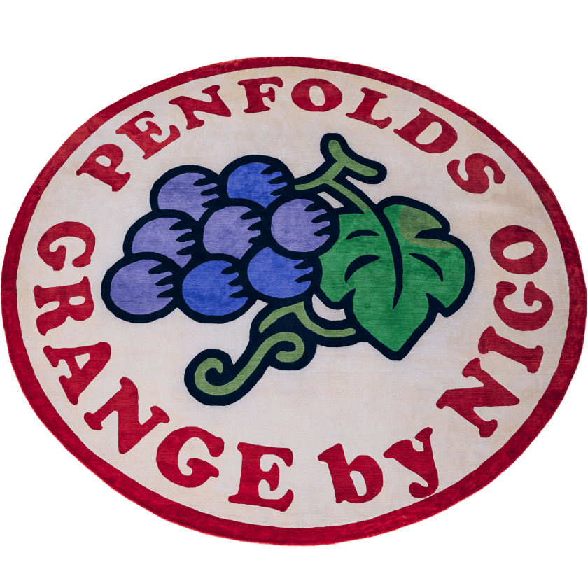 Penfolds Grange x NIGO Limited Edition silk rug